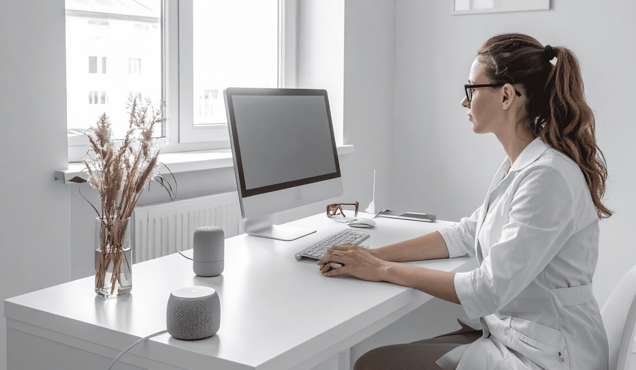 Arts dicteert met Mediris AI assitent in artsen pakket Mediris Specialist ontworpen voor artsen en huisartsen. 